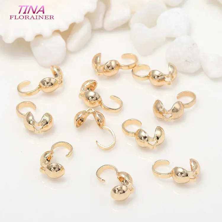 Jewelry Making Knots For Clasps - 50PCS Jewellery Making Supplies 4mm Oyster