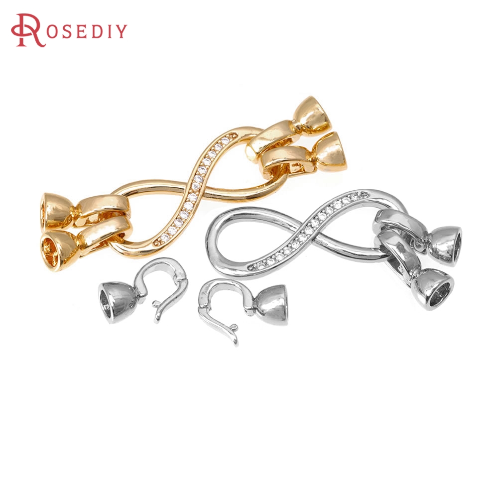 18K Gold Color Infinite Symbol - огляд і ціна Jewelry Making Knots For Clasps