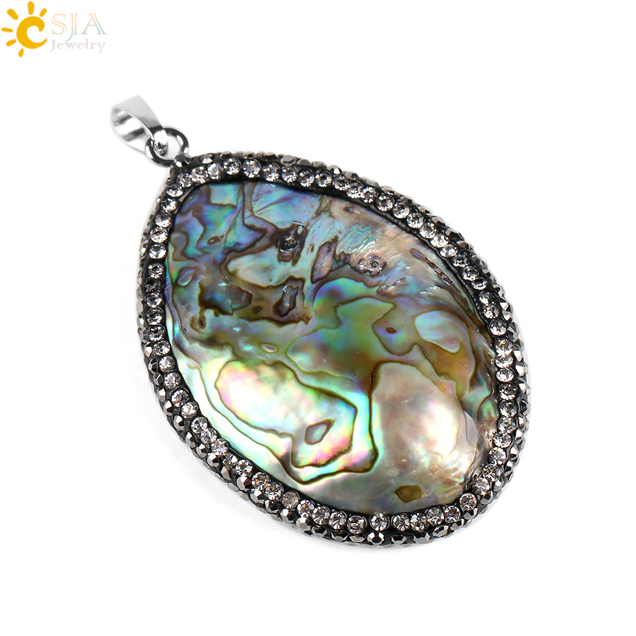 CSJA New Zealand Natural Abalo - огляд і ціна Jewelry Making New Zealand
