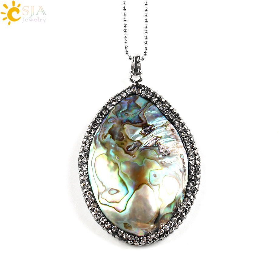 CSJA New Zealand Natural Abalo - огляд і ціна Jewelry Making New Zealand