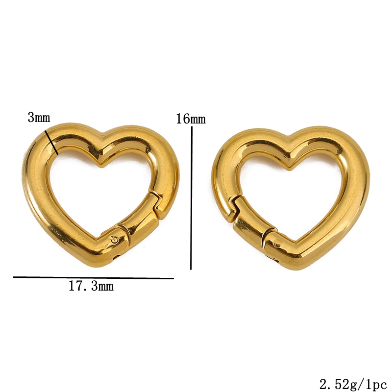 2pcs Stainless Steel Clasps He - огляд і ціна Jewelry Making Metal Supplies