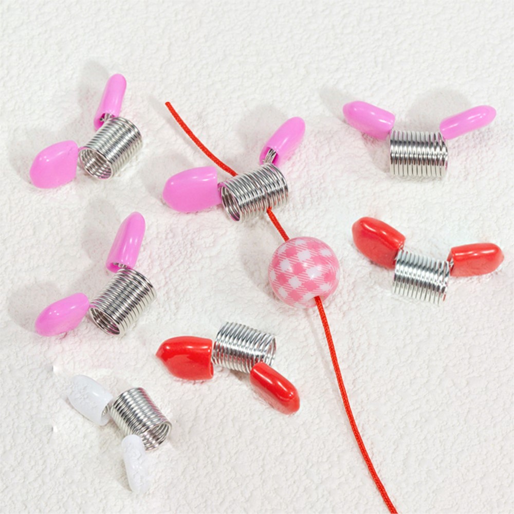 5pcs Spring Bead Clamps Creati - огляд і ціна Jewelry Making Techniques
