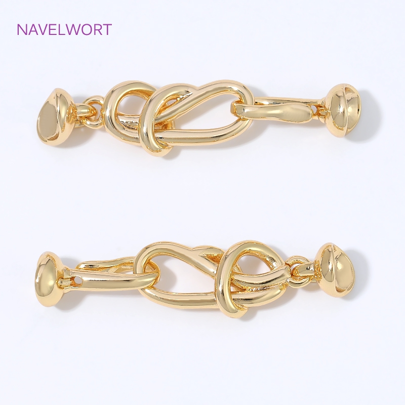 18K Gold Plated Infinity Knot  - огляд і ціна Jewelry Making Knots For Clasps
