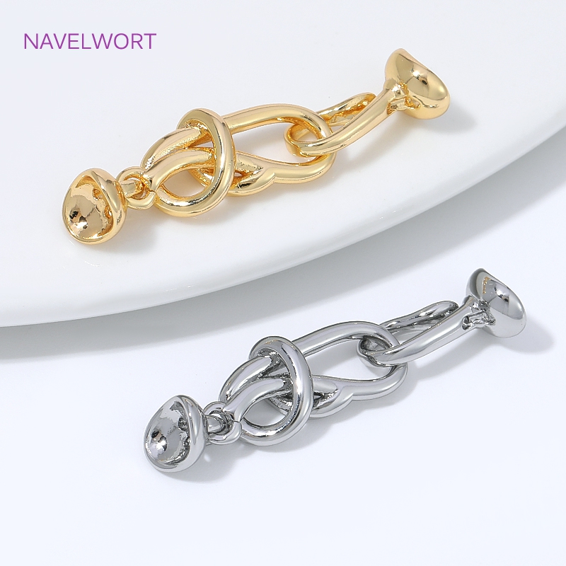 18K Gold Plated Infinity Knot  - огляд і ціна Jewelry Making Knots For Clasps
