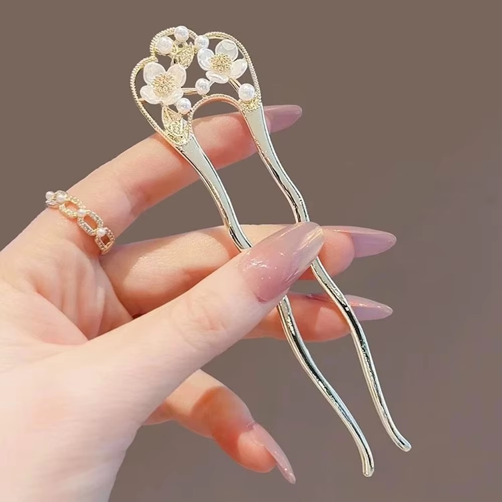 U Shaped Hair Stick Light Luxu - огляд і ціна Jewelry Making With Beads