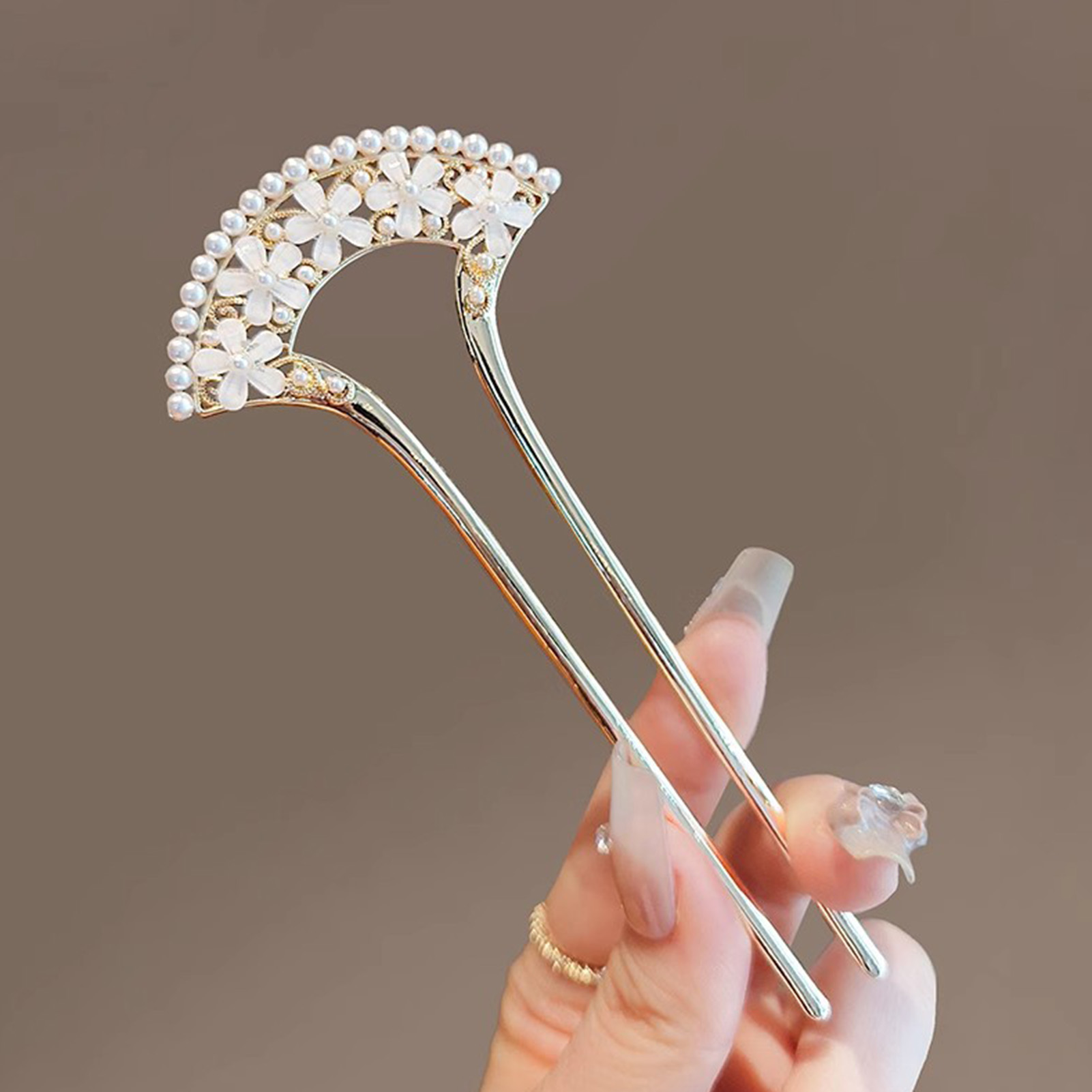 U Shaped Hair Stick Light Luxu - огляд і ціна Jewelry Making With Beads
