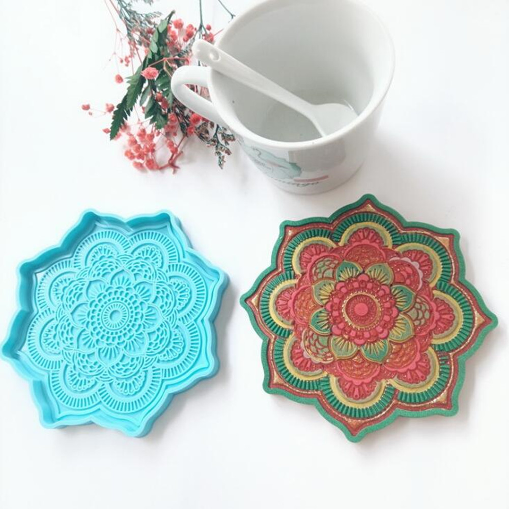 Mandala Coaster Silicone Mold  - огляд і ціна Jewelry Making Techniques