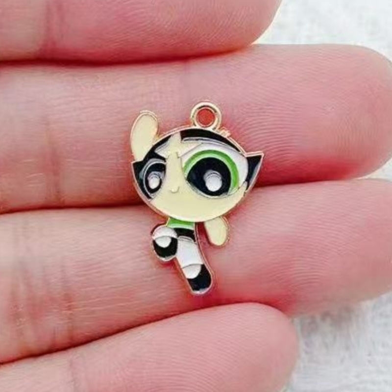 10pcs Alloy Oil-Dripping Carto - огляд і ціна Jewelry Making For Birthday Party