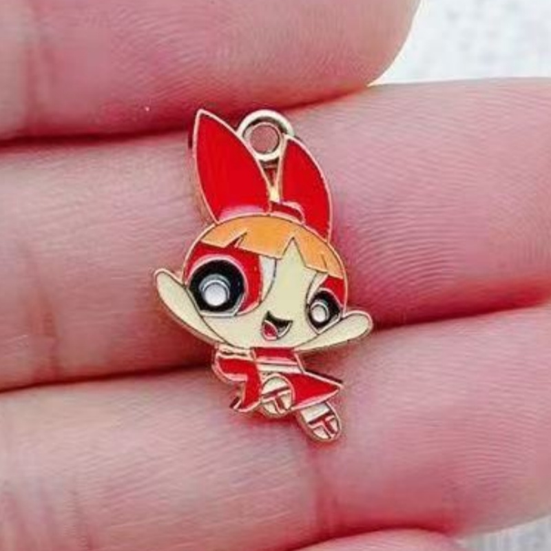 10pcs Alloy Oil-Dripping Carto - огляд і ціна Jewelry Making For Birthday Party