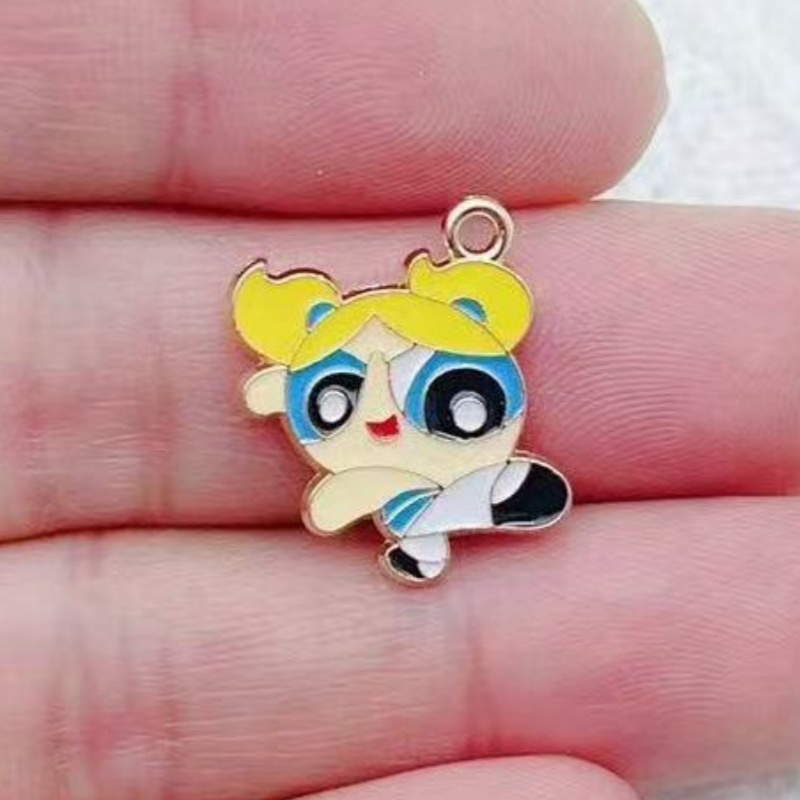 10pcs Alloy Oil-Dripping Carto - огляд і ціна Jewelry Making For Birthday Party