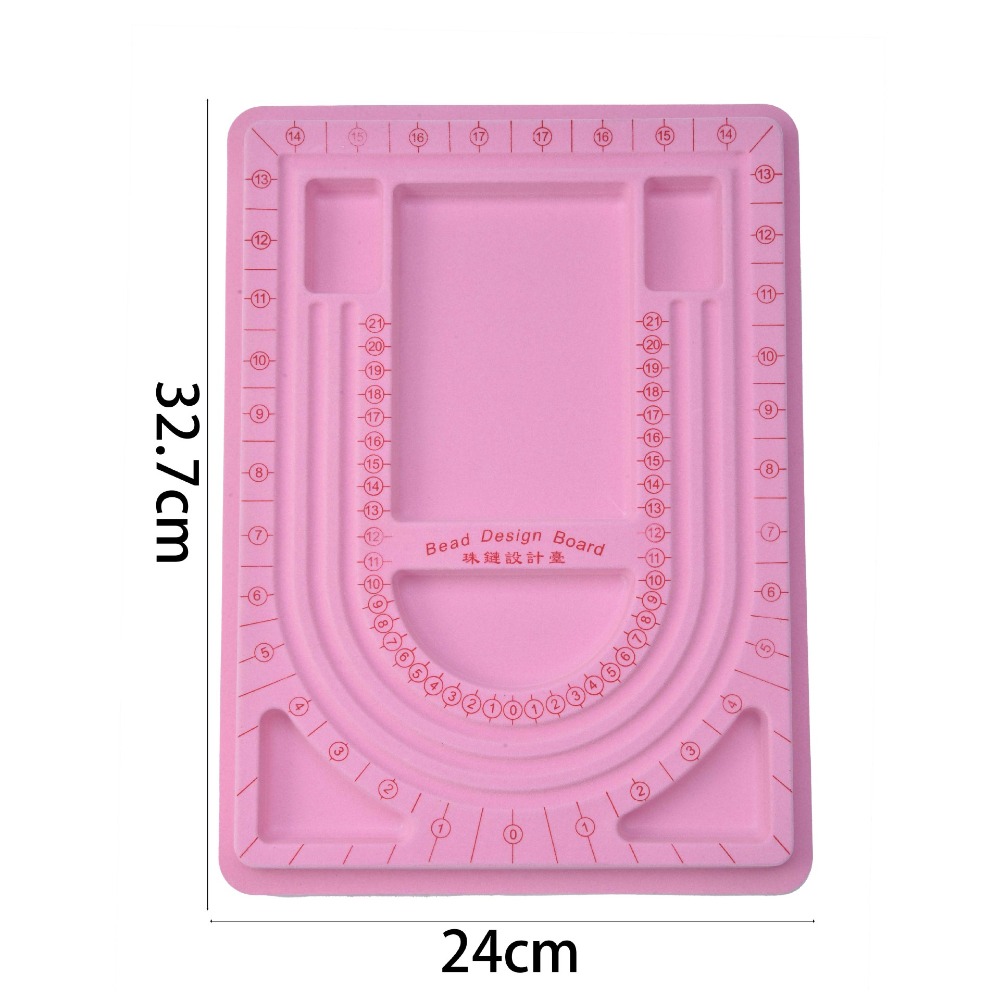 Colorful Flockeda Bead Board F - огляд і ціна Jewelry Making Techniques