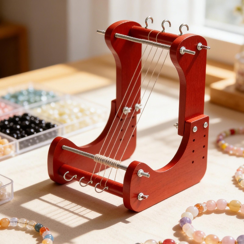 Wooden Beading Loom Kit Adjust - огляд і ціна Jewelry Making With Beads