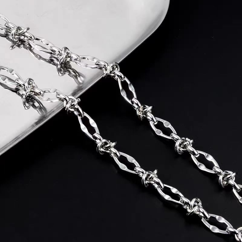 ASONSTEEL 8mm Width Chain Neck - огляд і ціна Jewelry Making Knots For Clasps