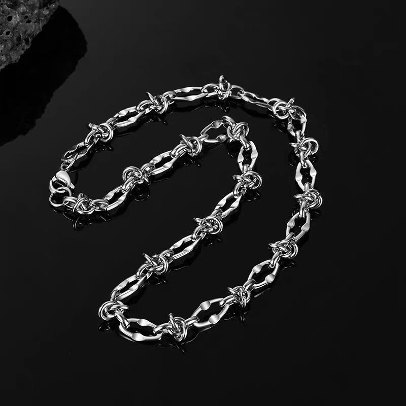 ASONSTEEL 8mm Width Chain Neck - огляд і ціна Jewelry Making Knots For Clasps