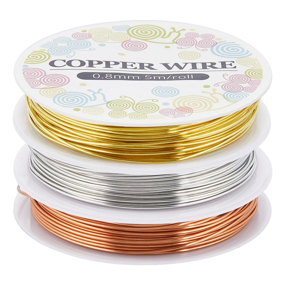 12.8M Copper Jewelry Wire 0.8m - огляд і ціна Jewelry Making With Copper Wire