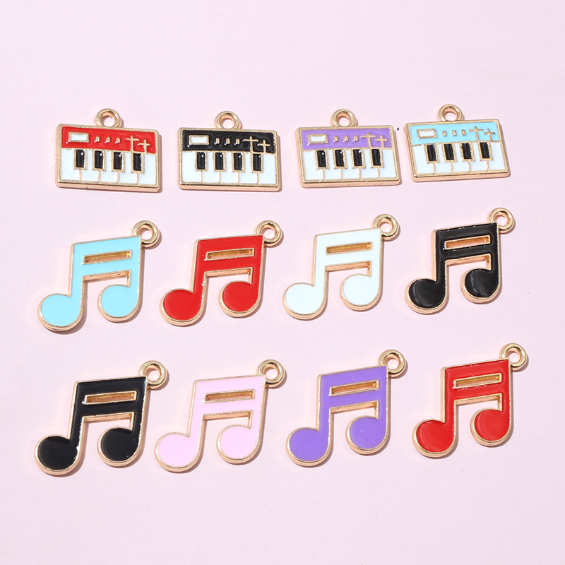 20pcs Musical Note Charms Pend - огляд і ціна Jewelry Making Notes