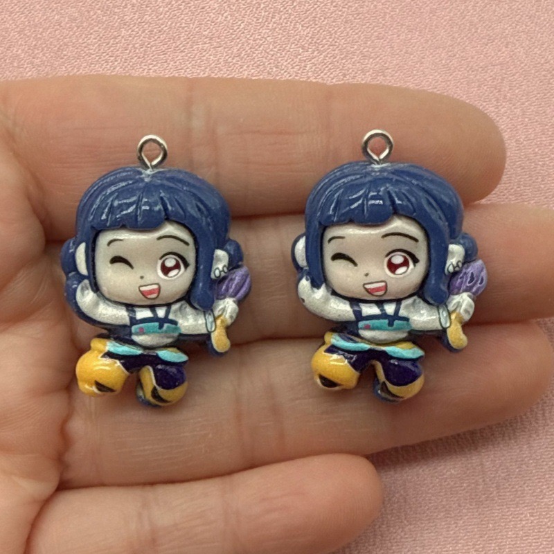 10pcs resin cartoon pendant, D - огляд і ціна Jewelry Making For Birthday Party