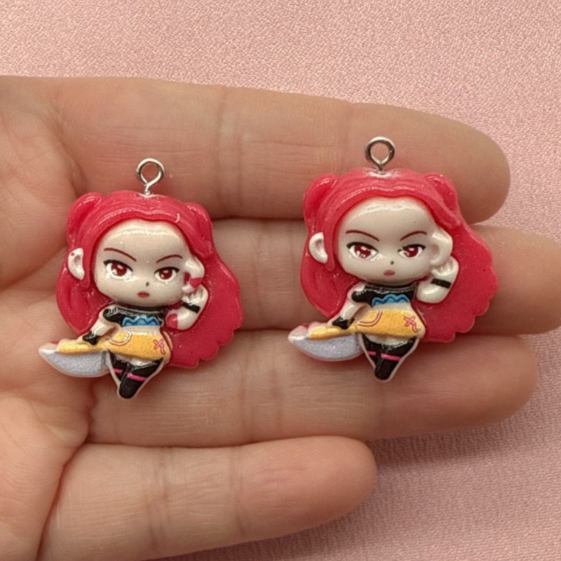 10pcs resin cartoon pendant, D - огляд і ціна Jewelry Making For Birthday Party