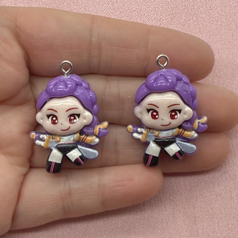 10pcs resin cartoon pendant, D - огляд і ціна Jewelry Making For Birthday Party