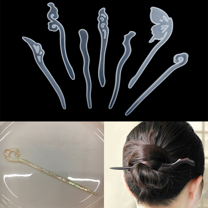 1Pcs Hairpin Hair Stick Silico - огляд і ціна Jewelry Making Techniques