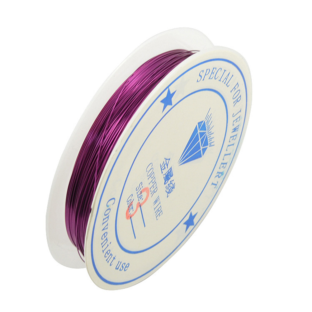 5 Rolls Colorful 0.5mm High Co - огляд і ціна Jewelry Making With Copper Wire