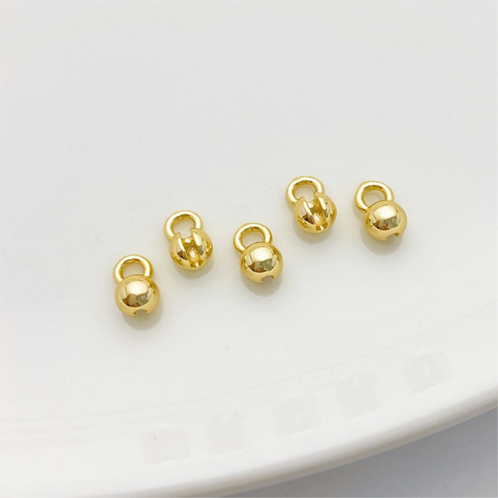 10pcs Real 18K Gold Plated Cri - огляд і ціна Jewelry Making Knots For Clasps