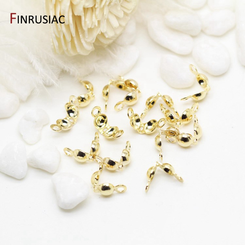 3mm/4mm Calotte Crimp Bead Tip - огляд і ціна Jewelry Making Knots For Clasps