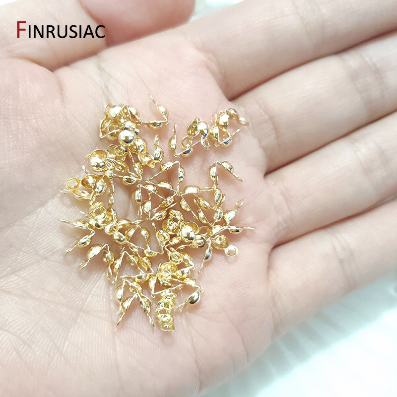 3mm/4mm Calotte Crimp Bead Tip - огляд і ціна Jewelry Making Knots For Clasps