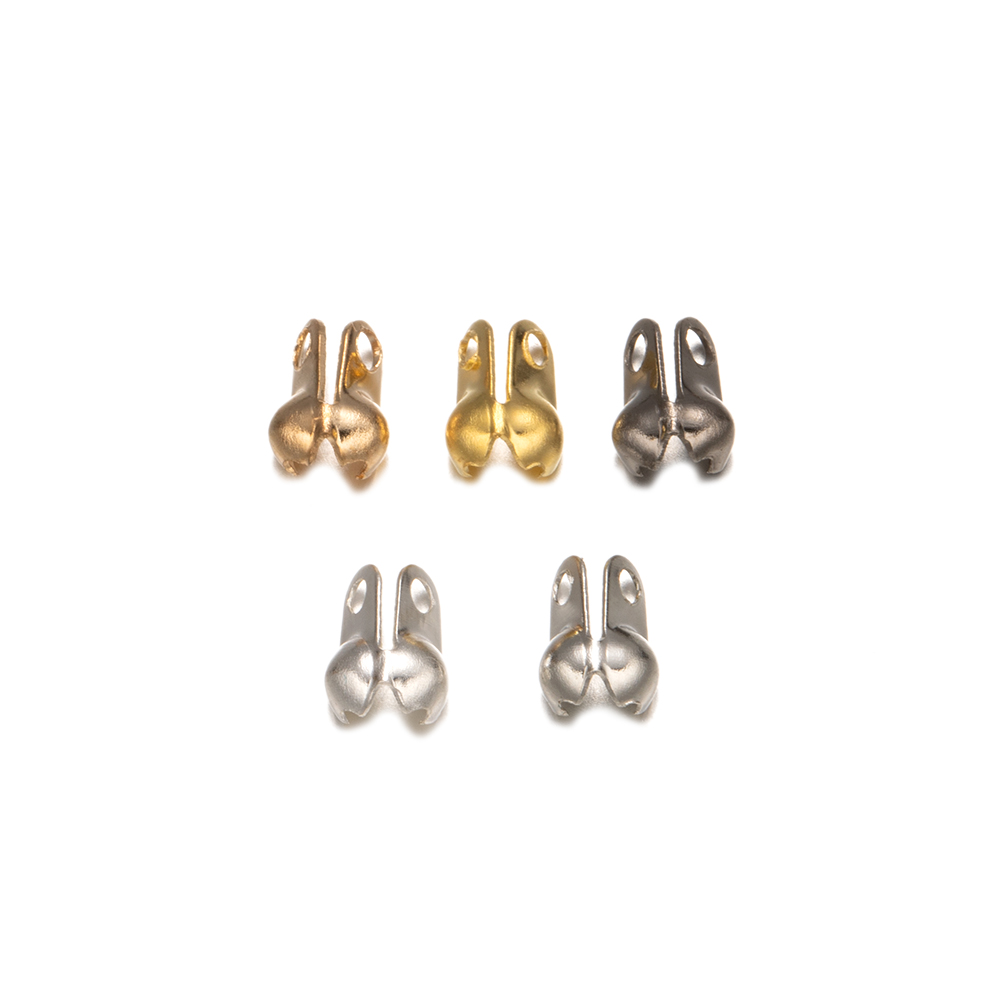 200pcs Metal Crimp End Tips Kn - огляд і ціна Jewelry Making Knots For Clasps