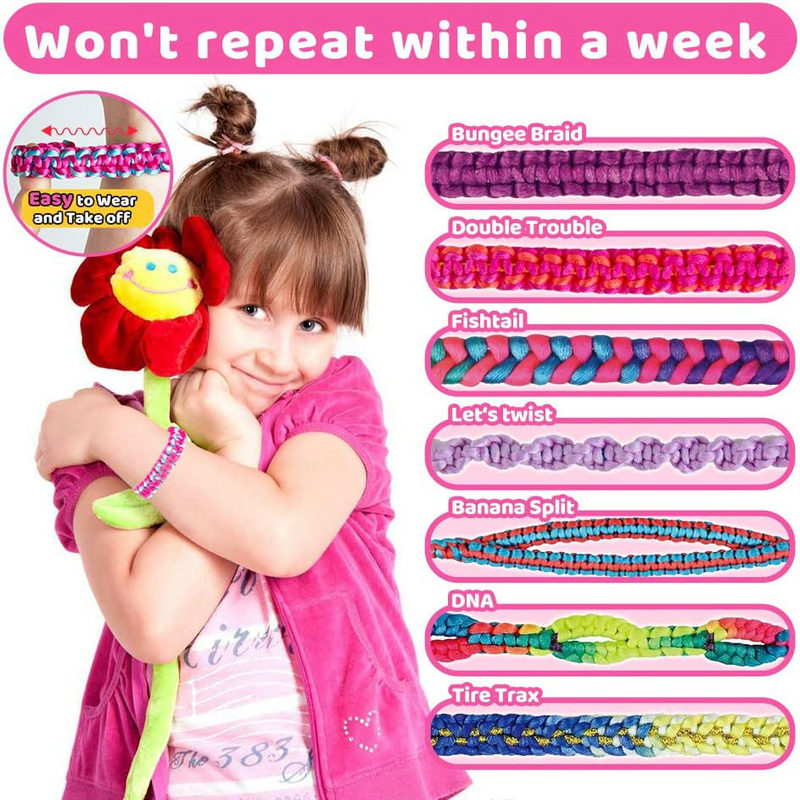 Friendship Bracelet Making Kit - огляд і ціна Jewelry Making For Birthday Party