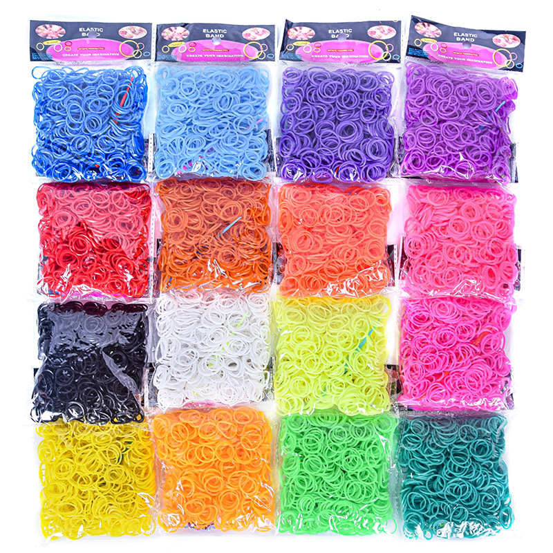 600 pieces Colorful Rubber Ban - огляд і ціна Jewelry Making Techniques