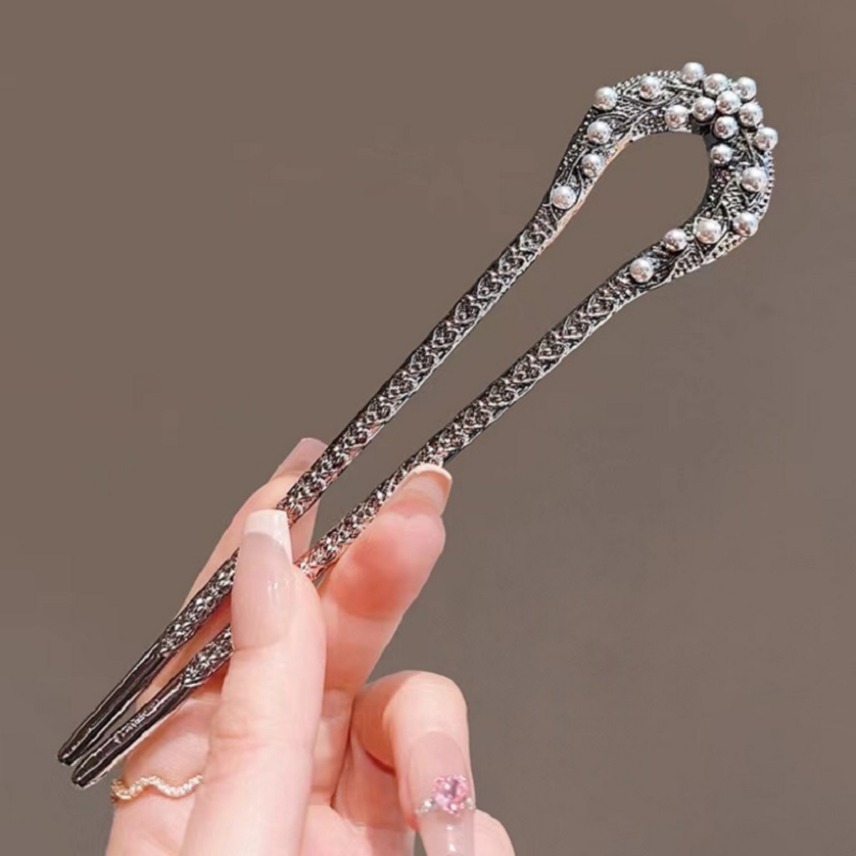 New Pearl U Shaped Hairpin For - огляд і ціна Jewelry Making With Beads