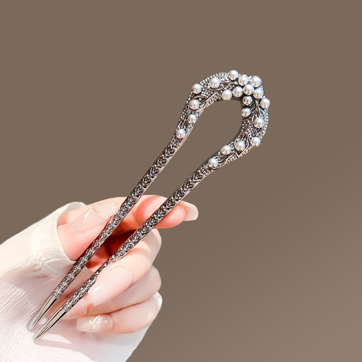 New Pearl U Shaped Hairpin For - огляд і ціна Jewelry Making With Beads