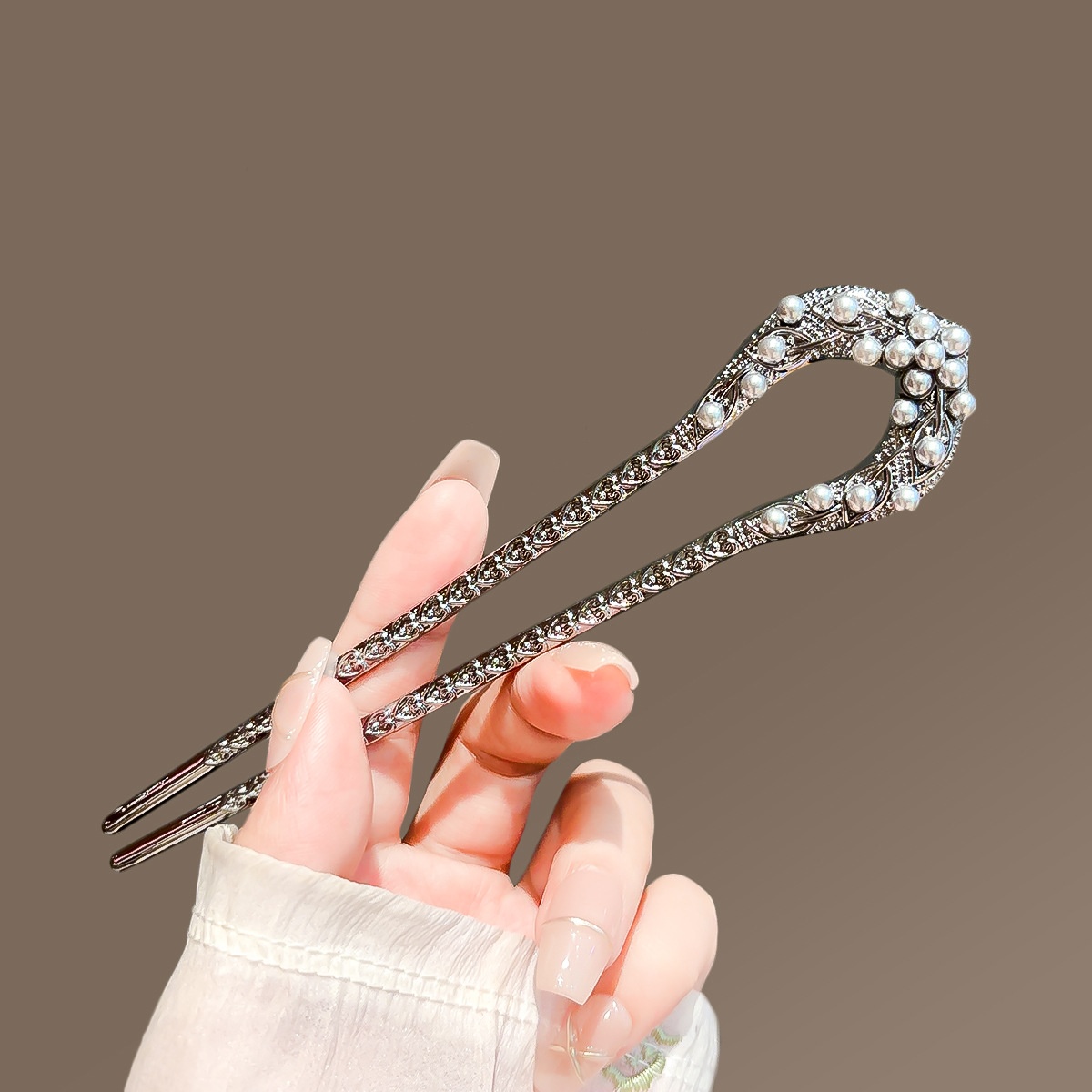 New Pearl U Shaped Hairpin For - огляд і ціна Jewelry Making With Beads