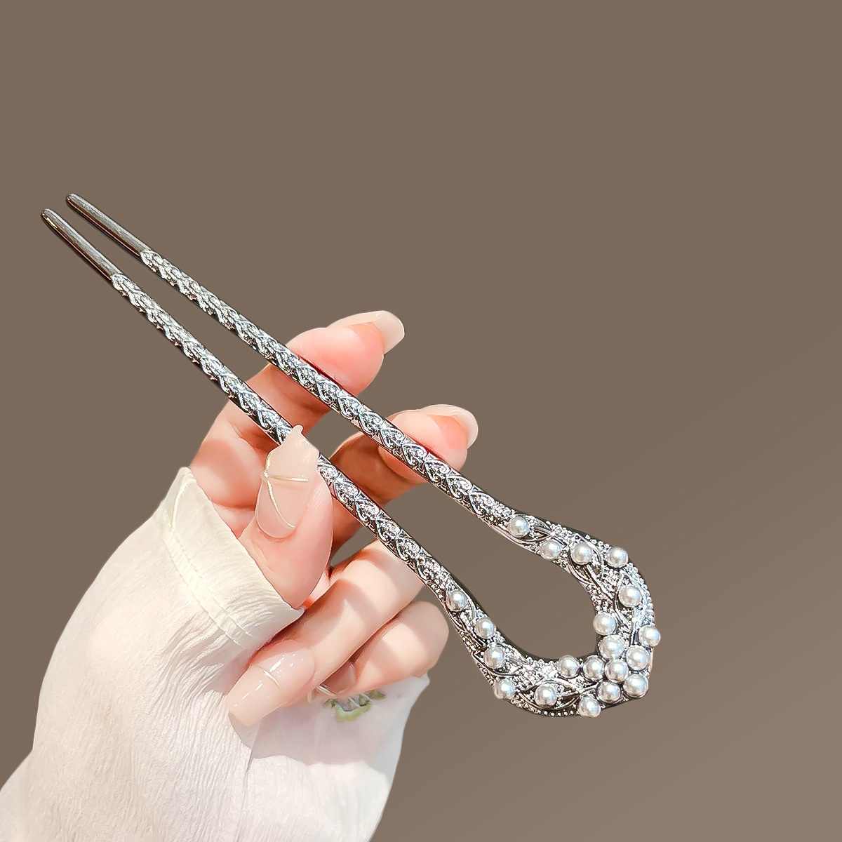 New Pearl U Shaped Hairpin For - огляд і ціна Jewelry Making With Beads