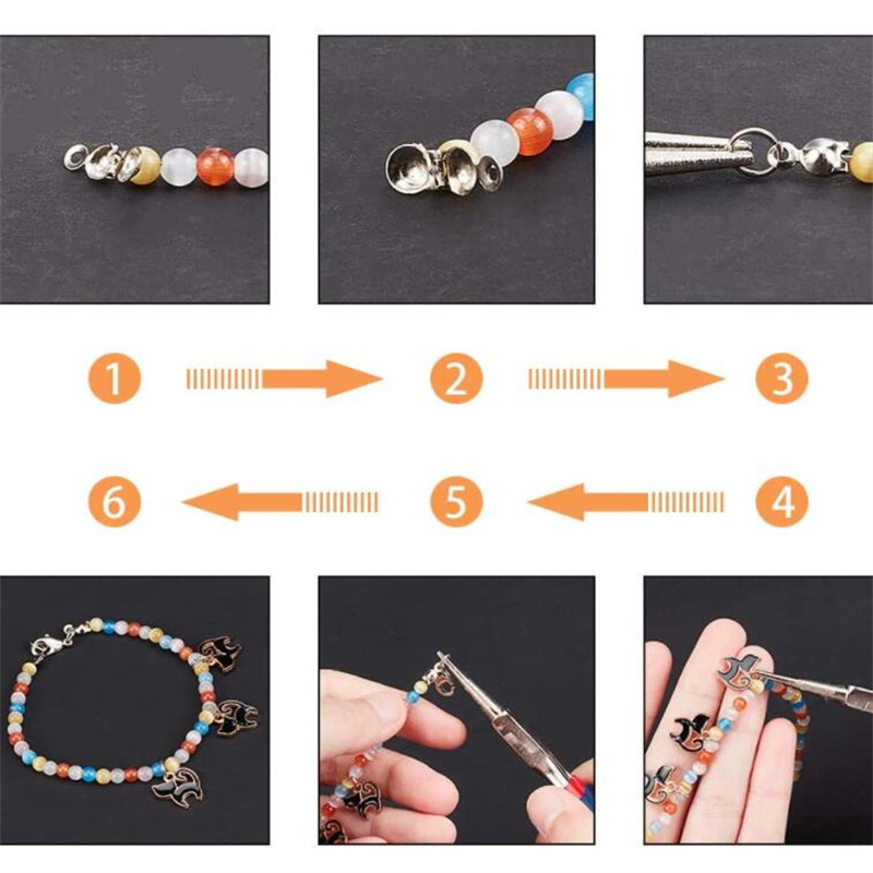 100pcs Stainless Steel Crimp B - огляд і ціна Jewelry Making Knots For Clasps