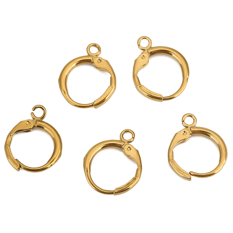 10pcs 12mm Hypoallergenic Earr - огляд і ціна Jewelry Making Metal Supplies