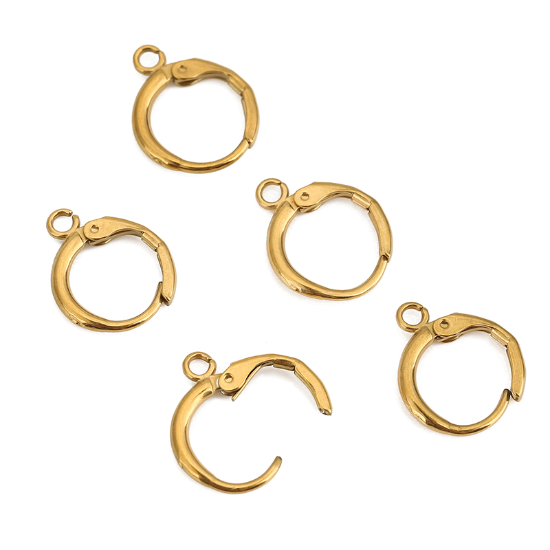 10pcs 12mm Hypoallergenic Earr - огляд і ціна Jewelry Making Metal Supplies