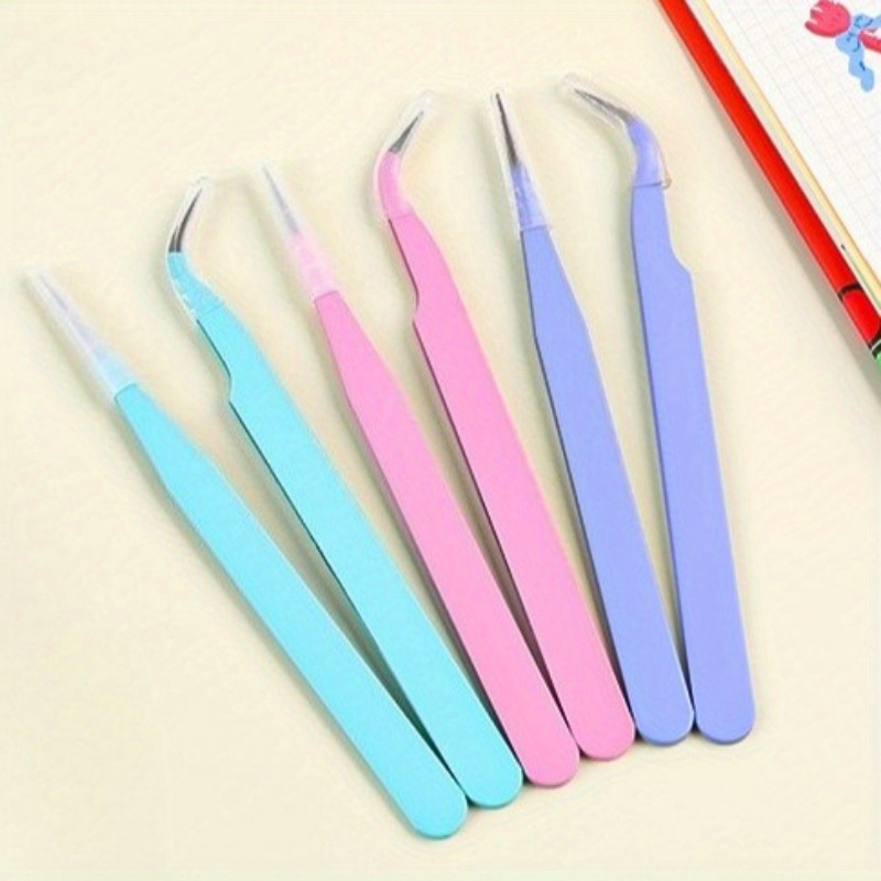 6pcs Tweezers Set - Angle and  - огляд і ціна Jewelry Making Techniques