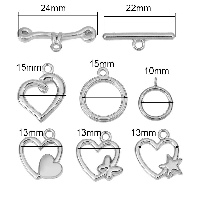 5sets PVD Never Fade Stainless - огляд і ціна Jewelry Making Metal Supplies