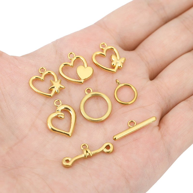 5sets PVD Never Fade Stainless - огляд і ціна Jewelry Making Metal Supplies