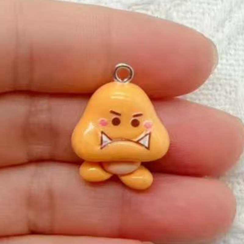 10pcs resin cartoon pendant, D - огляд і ціна Jewelry Making For Birthday Party