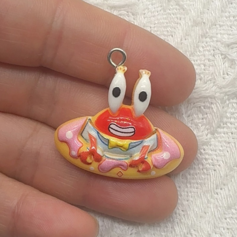10pcs cartoon resin pendant, D - огляд і ціна Jewelry Making For Birthday Party