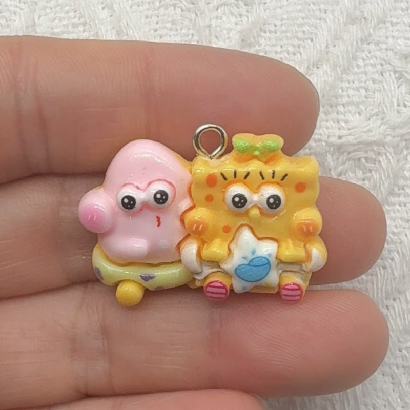 10pcs cartoon resin pendant, D - огляд і ціна Jewelry Making For Birthday Party