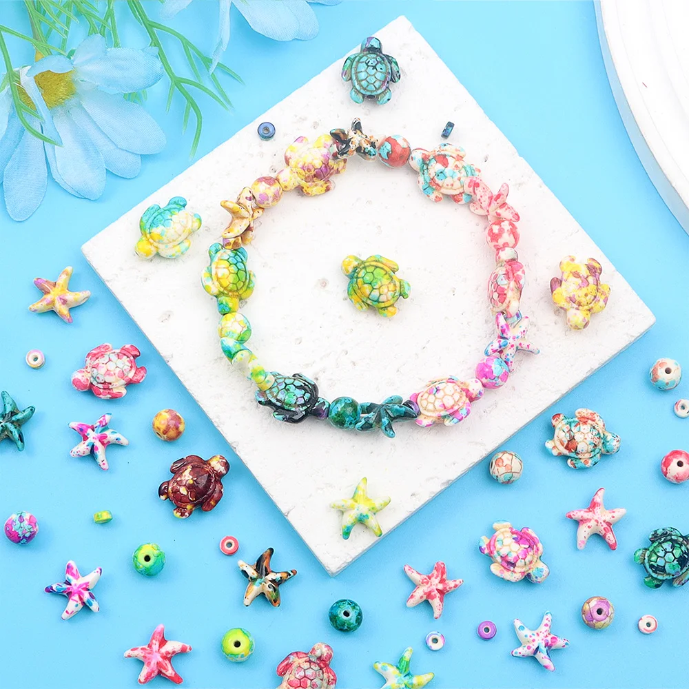 6/46/558pcs Multi-color Turquo - огляд і ціна Jewelry Making For Birthday Party