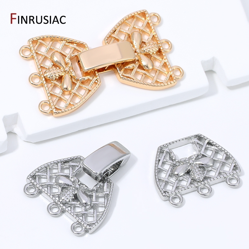 14K Gold Plated Brass 3-Row Pe - огляд і ціна Jewelry Making Metal Supplies