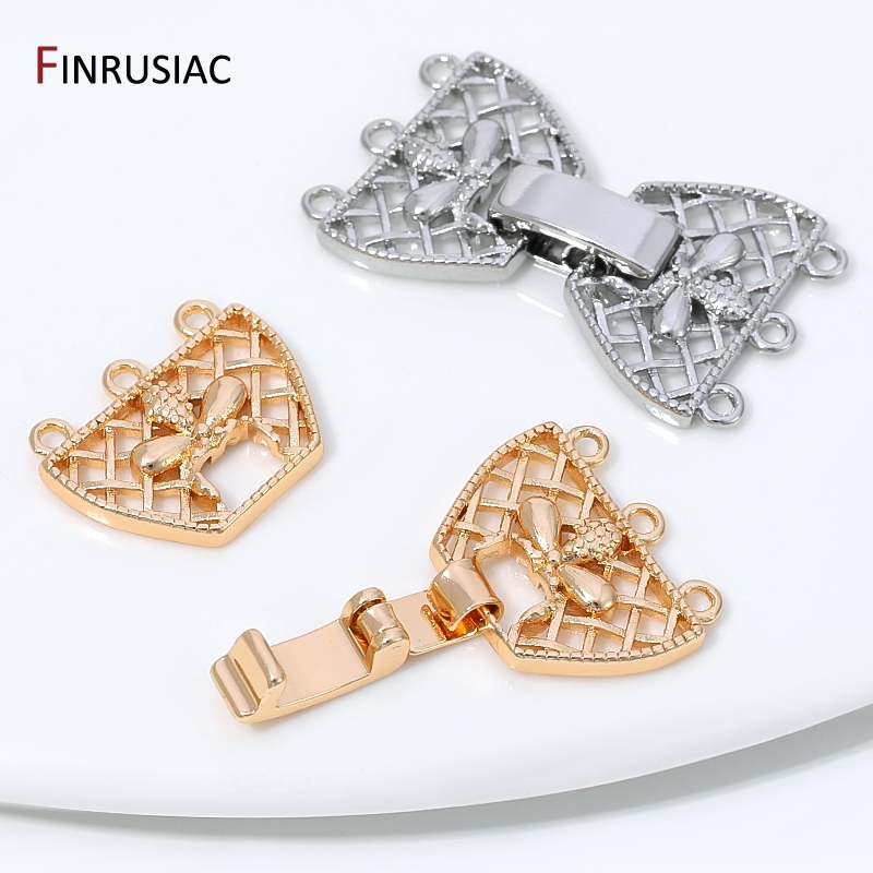 14K Gold Plated Brass 3-Row Pe - огляд і ціна Jewelry Making Metal Supplies
