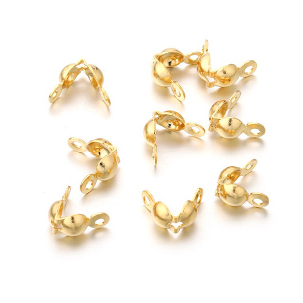100Pcs Stainless Steel Gold Pl - огляд і ціна Jewelry Making Knots For Clasps