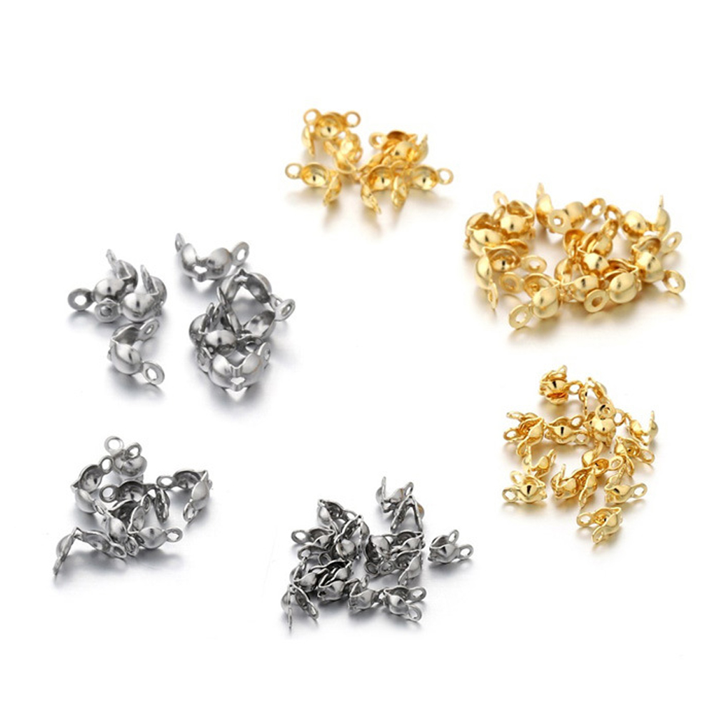 100Pcs Stainless Steel Gold Pl - огляд і ціна Jewelry Making Knots For Clasps