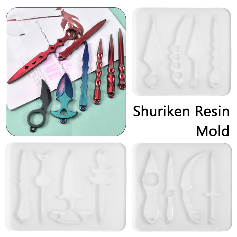 Shuriken Ninja Star Silicone M - огляд і ціна Jewelry Making Techniques